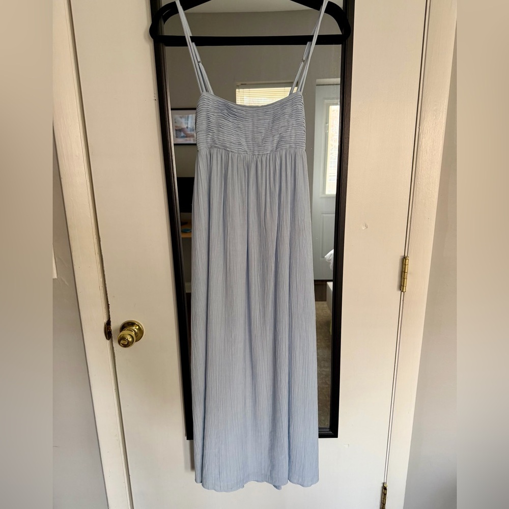 Ambercombie Blue Strappy Maxi Dress